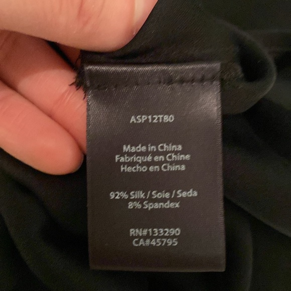 Rachel Zoe Silk shirt size 4 - Picture 4 of 7